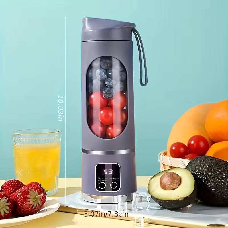 Portable Rechargeable USB Juicer Blender Bottle – Mini Electric Fruit Smoothie Maker