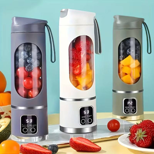 Portable Rechargeable USB Juicer Blender Bottle – Mini Electric Fruit Smoothie Maker